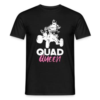 Quad Racing ATV Wheeler Dirt Road - Männer T-Shirt - Schwarz - Vorne - AI Model Male 178 light (178cm)