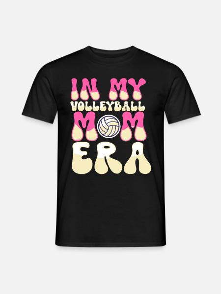 Volleyball Mom Volleyball Mom - Men's T-Shirt - black