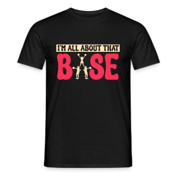 Pom-pom girl Cheerleading Jeunes - T-shirt homme - noir - Devant - AI Model Male 178 light (178cm)