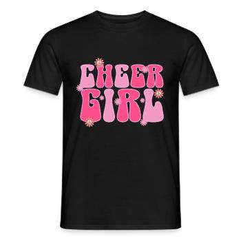 Pom-pom girl Cheerleading Jeunes - T-shirt homme - noir - Devant - AI Model Male 178 light (178cm)