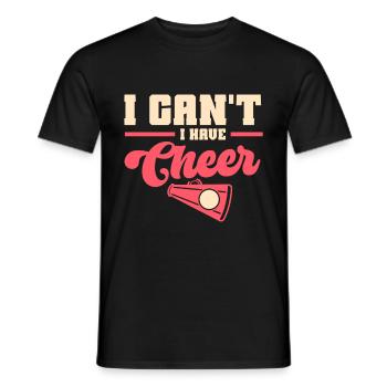 Cheerleadermädchen Cheerleading Jugend - Männer T-Shirt - Schwarz - Vorne - AI Model Male 178 light (178cm)