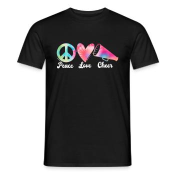 Cheerleading Ragazza Cheerleading Gioventù - T-shirt uomo - nero - Fronte - AI Model Male 178 light (178cm)