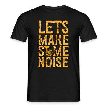Französischer Horn -Spieler Hornist Messing Musik - Männer T-Shirt - Schwarz - Vorne - AI Model Male 178 light (178cm)