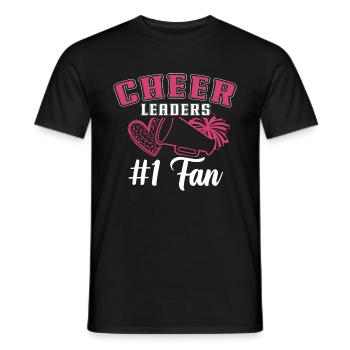Cheer Mom Cheerleadering Cheerleader Mutter - Männer T-Shirt - Schwarz - Vorne - AI Model Male 178 light (178cm)