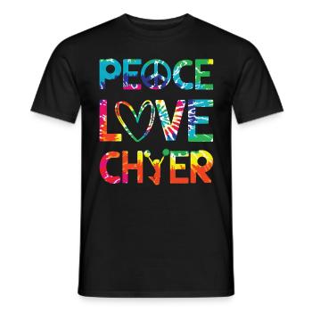 Cheerleadermädchen Cheerleading Jubel Jugend - Männer T-Shirt - Schwarz - Vorne - AI Model Male 178 light (178cm)