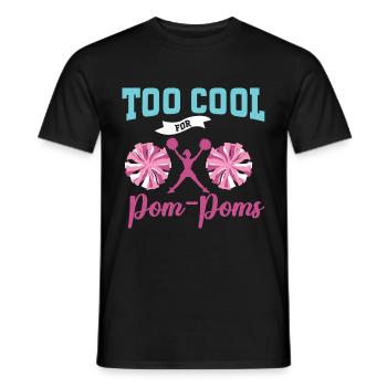 Cheerleadermädchen Cheerleading Jubel Jugend - Männer T-Shirt - Schwarz - Vorne - AI Model Male 178 light (178cm)