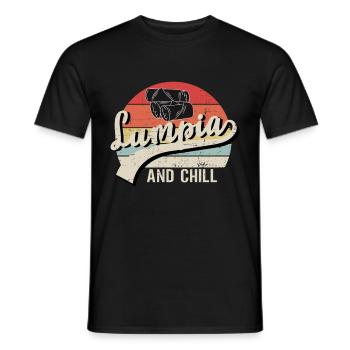Philippines Lumpia Lovers Filipino Food - Men's T-Shirt - black - Front - AI Model Male 178 light (178cm)