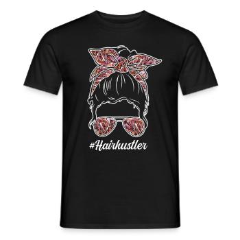 Hairstylist Hair Salon Kosmetologie - Männer T-Shirt - Schwarz - Vorne - AI Model Male 178 light (178cm)