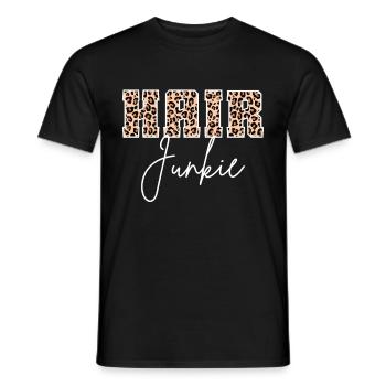 Hairstylist Hair Salon Kosmetologie - Männer T-Shirt - Schwarz - Vorne - AI Model Male 178 light (178cm)