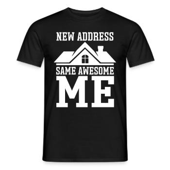 Neuer Hausbesitzer Hauswarmester Hausbesitzer - Männer T-Shirt - Schwarz - Vorne - AI Model Male 178 light (178cm)