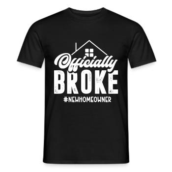 Neuer Hausbesitzer Hauswarmester Hausbesitzer - Männer T-Shirt - Schwarz - Vorne - AI Model Male 178 light (178cm)