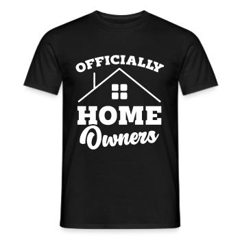 Neuer Hausbesitzer Hauswarmester Hausbesitzer - Männer T-Shirt - Schwarz - Vorne - AI Model Male 178 light (178cm)