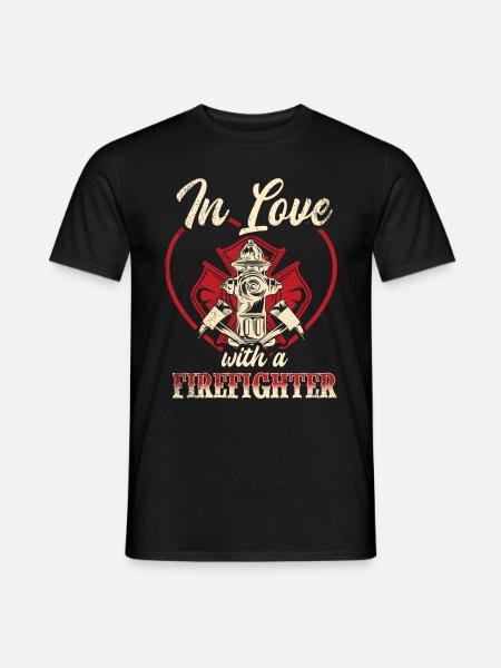Firefighter Fire Crews ́ - Men's T-Shirt - black