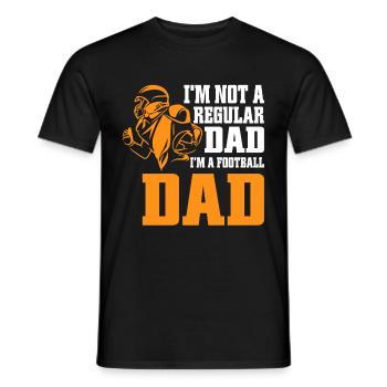 Soccer Dad Proud Soccer Dad Father's Day - Men's T-Shirt - black - Front - AI Model Male 178 light (178cm)