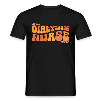 Dialyse Techniker Krankenschwester - Männer T-Shirt - Schwarz - Vorne - AI Model Male 178 light (178cm)