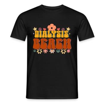 Dialyse Techniker Krankenschwester - Männer T-Shirt - Schwarz - Vorne - AI Model Male 178 light (178cm)