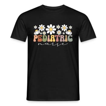Kinderkrankenschwester Picu Peds - Männer T-Shirt - Schwarz - Vorne - AI Model Male 178 light (178cm)