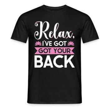Massagetherapeuten Therapie Masseuse Wertschätzung - Männer T-Shirt - Schwarz - Vorne - AI Model Male 178 light (178cm)