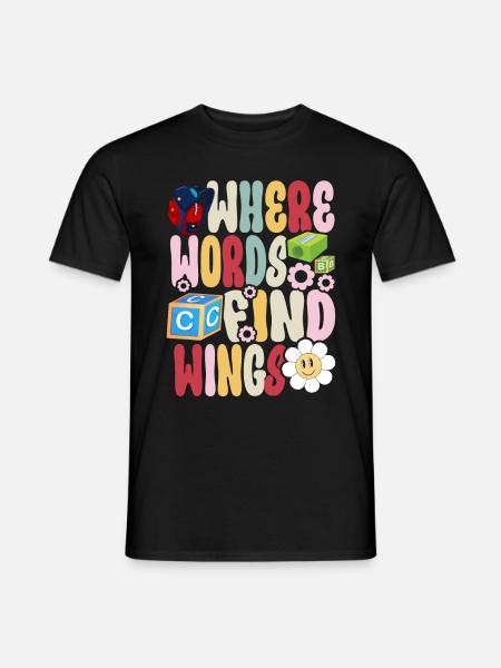 Groovy Speech Language Pathologist SLP - Men's T-Shirt - black