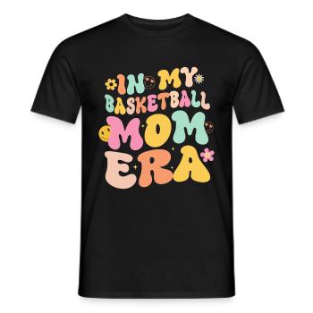 Basketball Mom Basketball Mom Sweet Mom - Men's T-Shirt - black - Front - AI Model Male 178 light (178cm)