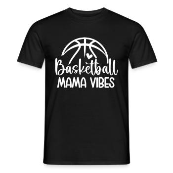 Basketball Mom Basketball Mom Sweet Mom - Men's T-Shirt - black - Front - AI Model Male 178 light (178cm)