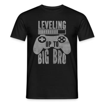 Video Games Gaming Boys Brother Teen - Men's T-Shirt - black - Front - AI Model Male 178 light (178cm)