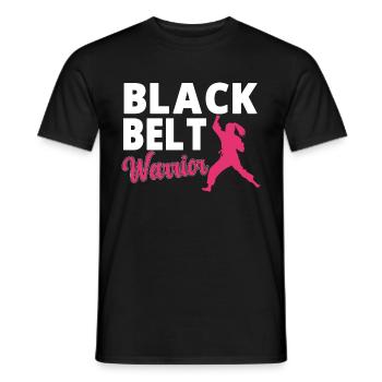Karate Girl Martial Arts Women Karate Kick - Männer T-Shirt - Schwarz - Vorne - AI Model Male 178 light (178cm)