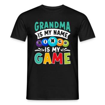 Joueur de bingo Gagnant de la loterie Bingo - T-shirt homme - noir - Devant - AI Model Male 178 light (178cm)