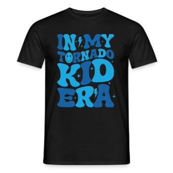 Drôle Tornade Hurricane Weather Chaser - T-shirt homme - noir - Devant - AI Model Male 178 light (178cm)
