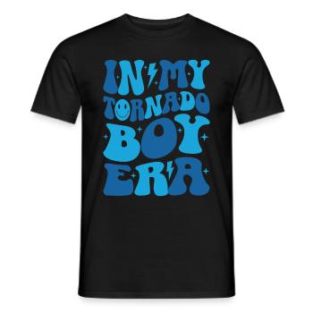 Drôle Tornade Hurricane Weather Chaser - T-shirt homme - noir - Devant - AI Model Male 178 light (178cm)