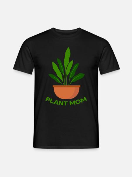 Pflanzenmutter Mutter Gartenpflanzen Blume - Männer T-Shirt - Schwarz