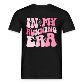 Runner Girls Running Cross Country Track Marathon - Männer T-Shirt - Schwarz - Vorne - AI Model Male 178 light (178cm)