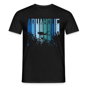 Tauchschung Taucher Ozeanliebhaber - Männer T-Shirt - Schwarz - Vorne - AI Model Male 178 light (178cm)