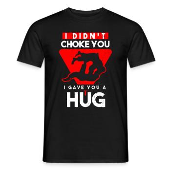 Jiu Jitsu Brésilien BJJ MMA Grappling - T-shirt homme - noir - Devant - AI Model Male 178 light (178cm)