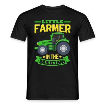 Tractor Boy Jeune Agriculteur Tractor Lover - T-shirt homme - noir - Devant - AI Model Male 178 light (178cm)