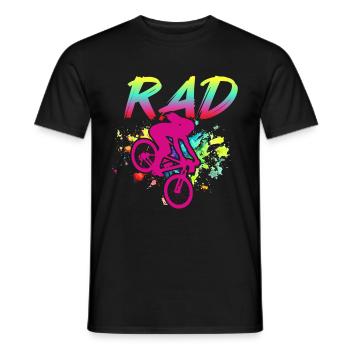BMX Rider Fille Vélo Vélo Stunt Racing Enfants - T-shirt homme - noir - Devant - AI Model Male 178 light (178cm)