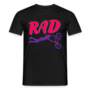 BMX Rider Fille Vélo Vélo Stunt Racing Enfants - T-shirt homme - noir - Devant - AI Model Male 178 light (178cm)