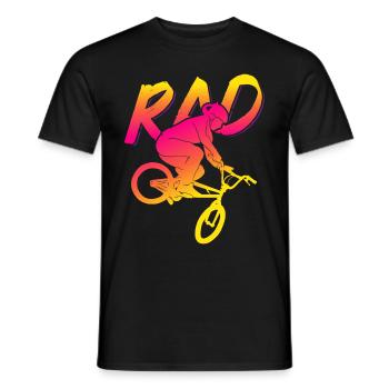 BMX Rider Fille Vélo Vélo Stunt Racing Enfants - T-shirt homme - noir - Devant - AI Model Male 178 light (178cm)