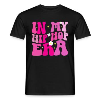 HipHop Dancers Breakdancing 80s 90s Hip Hop - Men's T-Shirt - black - Front - AI Model Male 178 light (178cm)