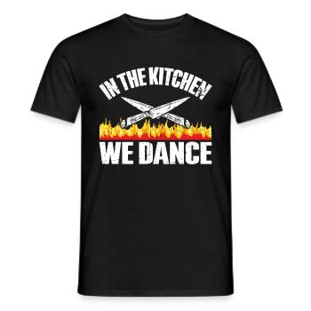 Cuisine Amateur de cuisine Chef culinaire - T-shirt homme - noir - Devant - AI Model Male 178 light (178cm)