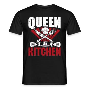 Cuisine Amateur de cuisine Chef culinaire - T-shirt homme - noir - Devant - AI Model Male 178 light (178cm)
