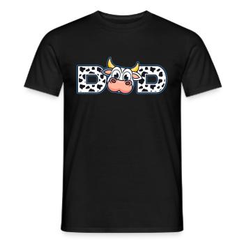 Dad Cowboy Birthday Family Matching Party - Men's T-Shirt - black - Front - AI Model Male 178 light (178cm)