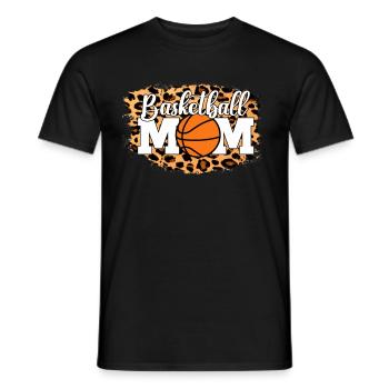 Basketball Mom Basketball Mama - Männer T-Shirt - Schwarz - Vorne - AI Model Male 178 light (178cm)