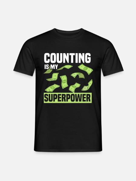 Secrétaire Comptable des Comptables Comptabilité - T-shirt homme - noir