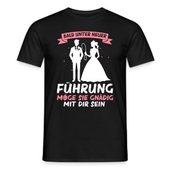 Le marié Funny EVJ - T-shirt homme - noir - Devant - AI Model Male 178 light (178cm)