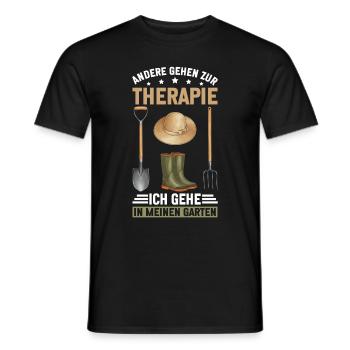 Jardin Jardinage Plantes Jardiniers Jardiniers Amateurs - T-shirt homme - noir - Devant - AI Model Male 178 light (178cm)