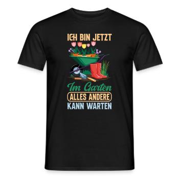 Jardin Jardinage Plantes Jardiniers Jardiniers Amateurs - T-shirt homme - noir - Devant - AI Model Male 178 light (178cm)
