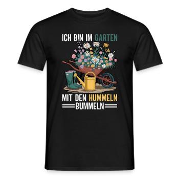 Jardin Jardinage Plantes Jardiniers Jardiniers Amateurs - T-shirt homme - noir - Devant - AI Model Male 178 light (178cm)