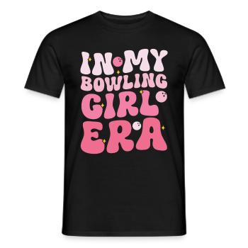 Bowling Girl Funny Ladies Team Bowler Sport - Männer T-Shirt - Schwarz - Vorne - AI Model Male 178 light (178cm)