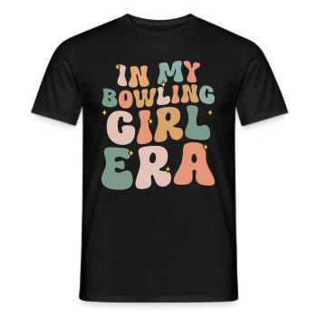 Bowling Girl Funny Ladies Team Bowler Sport - Männer T-Shirt - Schwarz - Vorne - AI Model Male 178 light (178cm)